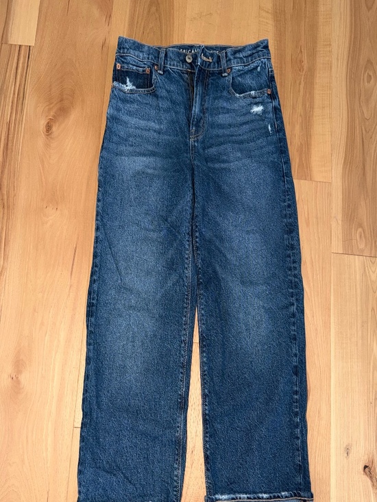 American Eagle - Stovepipe Cuffed Jean Size 26 - Picture 1 of 6